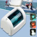 12V LED Side Marker Signal Lamp Navigation Lights For Port Starboard Marine Boat