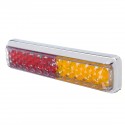 12V/24V 24 LED Tail Lights For Boat Ute Trailer Caravan Truck Stop Reverse Indicator