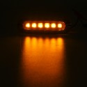 12V/24V 6-LED Side Marker Strobe Light Lamp For Cars/Trucks/Trailers