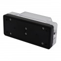 20A 6 Circuit Fuse Block Box with Negative Ground Bus Bar Terminals Holder For Car Boat Caravan