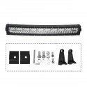 22/32/42 Inch LED Work Light Bar 6000k Spot Flood Combo For Offroad Roof Car Truck SUV Boat