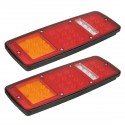 24V 33 LED Tail Rear Light Turn Signal Running Brake Lamp Waterproof For Trailer Truck Boat Caravan