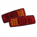 24V 36 LED Rear Tail Light Turn Signal Running Brake Lamp For Trailer Truck Boat Caravan