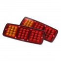 24V 36 LED Rear Tail Light Turn Signal Running Brake Lamp For Trailer Truck Boat Caravan