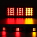 24V 36 LED Rear Tail Light Turn Signal Running Brake Lamp For Trailer Truck Boat Caravan