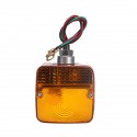 24V Amber Dual Side LED Waterproof Tail Light Forklift Trailer Truck Yacht Car Front Turn Signal Lamp