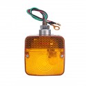 24V Amber Dual Side LED Waterproof Tail Light Forklift Trailer Truck Yacht Car Front Turn Signal Lamp