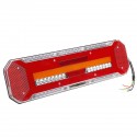 24V LED Flowing Rear Tail Light Turn Signal Brake Reverse Stop Lamp For Trailer Truck Lorry Bus Boat