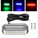 27LED/42LED Underwater Pontoon Marine Boat Transom Lights Waterproof 316 Stainless Steel