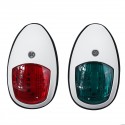 2PCS LED Side Marker Signal Lamp Navigation Light For Starboard Marine Boat