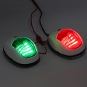 2PCS LED Side Marker Signal Lamp Navigation Light For Starboard Marine Boat