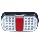 2pcs 12V 36 LED Rear Tail Lights Waterproof For Boat Trailer Marker Truck Caravan Lorry Van