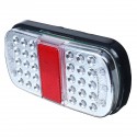 2pcs 12V 36 LED Rear Tail Lights Waterproof For Boat Trailer Marker Truck Caravan Lorry Van