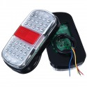 2pcs 12V 36 LED Rear Tail Lights Waterproof For Boat Trailer Marker Truck Caravan Lorry Van