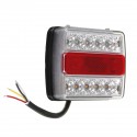 2pcs 4 Inch 26 LED Stop Tail Light Kit Boat Truck Car Trailer Brake Reverse Light Mairne Lamp Waterproof