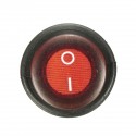 3-Pin SPST 12V 12A LED On/Off Rocker Switch Illuminated Waterproof