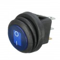 3Pin 12V 20A LED Rocker ON/OFF SPST Switch Round For Car Boat Marine Waterproof