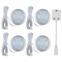 4pcs 12V 2.5W LED Spot Light Ceiling Cabin Interior Lamp Downlight For RV Caravan Boat Motorhome