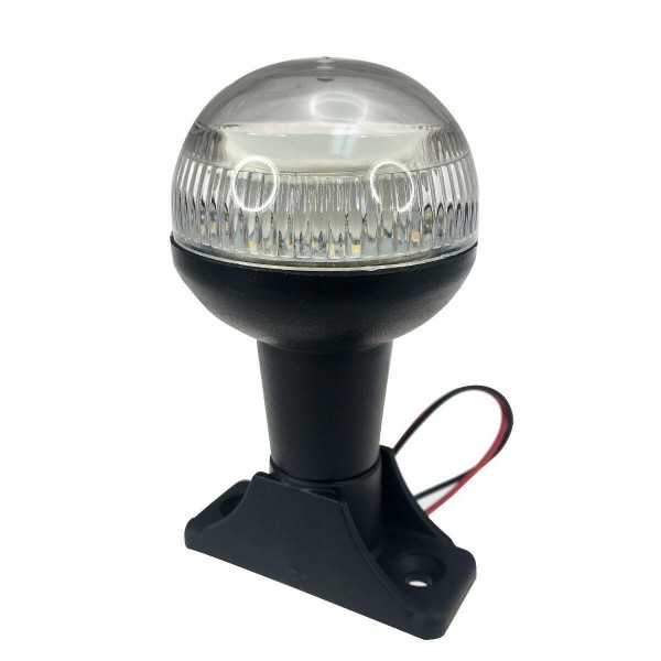 4inch 12V LED All Round Anchor Navigation Light Marine Boat SS Pole H USCG 2NM Waterproof