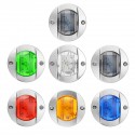 6 LED 12V DC Round Flush Mount Waterproof Marine Led Navigation Lights