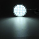 8X 12V LED Spot Light Ceiling Cabin Interior Lamp Downlight W/ Remote Control For VW T4 T5 RV Caravan Boat Motorhome