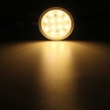 8X 12V LED Spot Light Ceiling Cabin Interior Lamp Downlight W/ Remote Control For VW T4 T5 RV Caravan Boat Motorhome