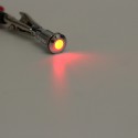 Metal 8mm LED Pilot Dash Panel Indicator Light Lamp Red Blue Green White Yellow