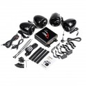 1000W Amplifier 4 Speakers Waterproof bluetooth Stereo Audio System For ATV UTV Motorcycle Electric Bike Marine Boat