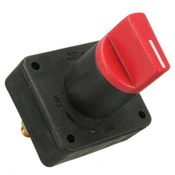 100A Battery Power ON OFF Disconnect Rotary Isolator Kill Switch For Boat Car Van Truck