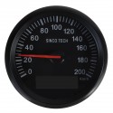 12V 24V 85mm 200Km/h Car GPS Speedometer Odometer Speed Gauge 7 Color Waterproof Marine Boat Universal