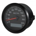 12V 24V 85mm 200Km/h Car GPS Speedometer Odometer Speed Gauge 7 Color Waterproof Marine Boat Universal