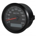 12V 24V 85mm 200Km/h Car GPS Speedometer Odometer Speed Gauge 7 Color Waterproof Marine Boat Universal