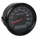 12V 24V 85mm 200Km/h Car GPS Speedometer Odometer Speed Gauge 7 Color Waterproof Marine Boat Universal