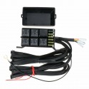 12V 6 Gang Touch Switch Panel LED Electronic Relay Circuit Control System For Wrangler Marine Steamboat Motorhome