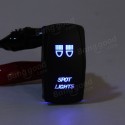 12V Dual Backlit LED Etched ARB Carling Rocker Switch