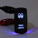 12V Dual Backlit LED Etched ARB Carling Rocker Switch