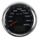 85mm 9-32V 120km/h 200km/h GPS Speedometer Odometers Gauge LCD Display With 8 Color Backlight