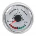 9-32V 52mm Boat Marine Angle Indicator 0-190 ohm With Rudder Angle Sensor Set 8 Color Backlight