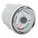 9-32V 52mm Boat Marine Angle Indicator 0-190 ohm With Rudder Angle Sensor Set 8 Color Backlight