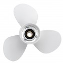11 1/4 x 14 Aluminum Boat Outboard Propeller For Yamaha 25-60HP 663-45958-01-EL