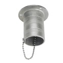 1.5inch / 2inch Boat Fuel Deck Oil Fuel Filler Marine Stainless Steel Key Cap Boat Hardware Accessories