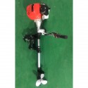 2 St3.5hp Air Cooling Pull Start Outboard Motor Engine SC-235S Low Noise For Inflatable Fishing Boat