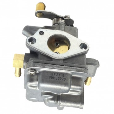 Outboard Engine Aluminum Carburetor Carbs Assy For Yamaha 4-stroke 6HP Boat Motor