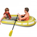 2 Persons Inflatable Boat River Lake Kayak Canoe Fishing Dinghy Thickening PVC