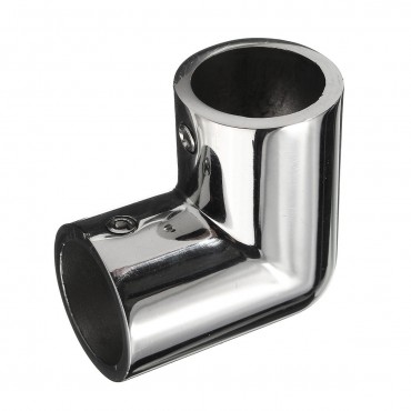 316 Grade Stainless Steel Marine Boat Handrail Fitting 90 Degree Elbow 1inch Tube