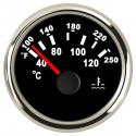 40-120 oC Marine Water Temperature Gauge Boat Temp Meter Steel White Black