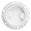 4/6/8 Inch Round Deck Plate Cover For Yacht Boat Accessorise Marine ABS White