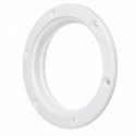 4/6/8 Inch Round Deck Plate Cover For Yacht Boat Accessorise Marine ABS White