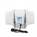 4Inch 45W Silent Fan Extractor Duct Hydroponic Inline Exhaust Industrial Vent