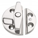 55mm 2.17 inch Door Catch Latch 316 Stainless Steel Twist Lock Round Marine Boat